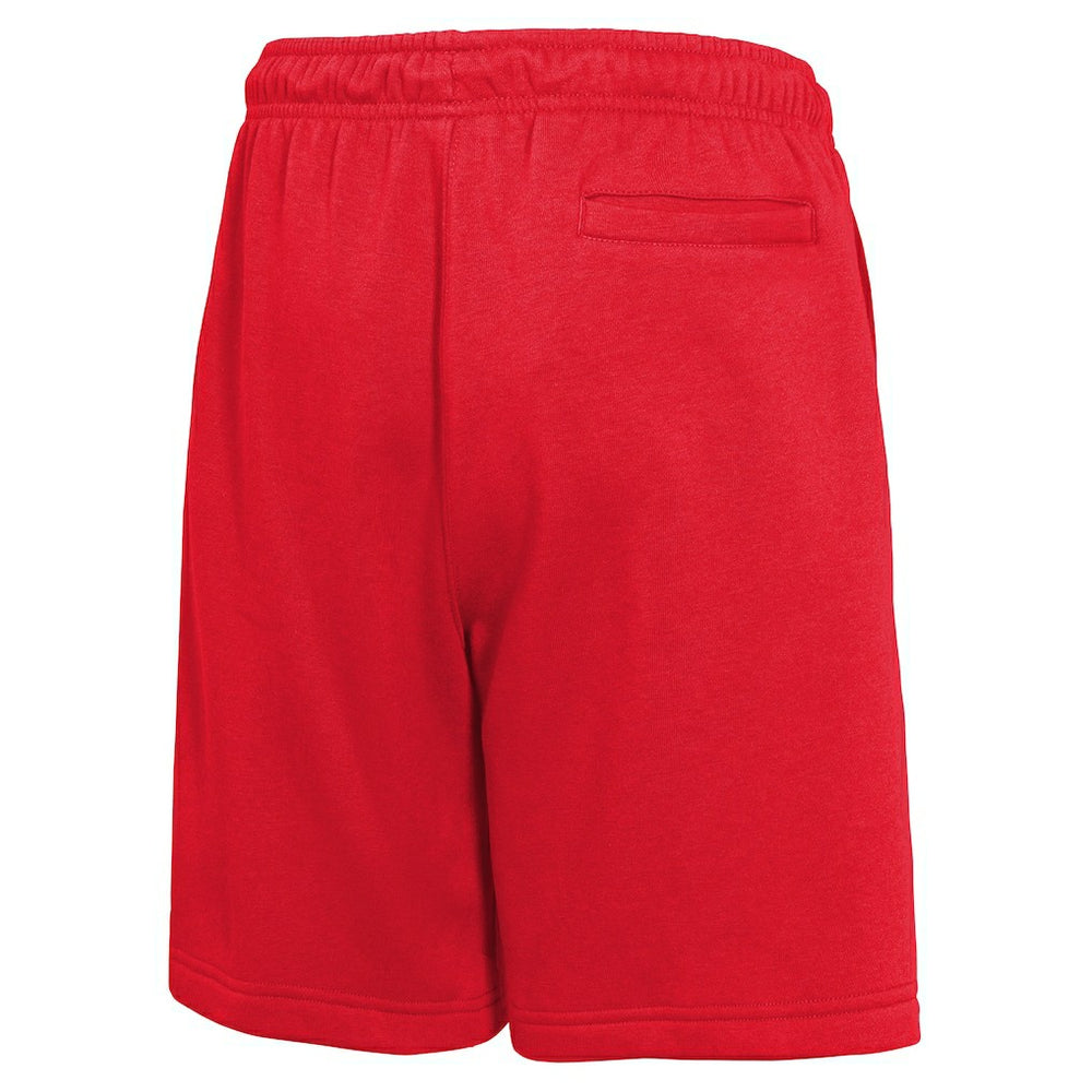 Red Chicago Bulls Youth Courtside Club Fleece Shorts | NBA