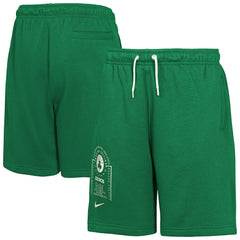 Kelly Green Boston Celtics Youth Courtside Club Fleece Shorts | NBA