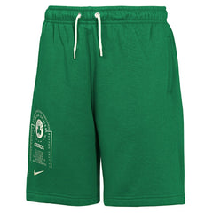 Kelly Green Boston Celtics Youth Courtside Club Fleece Shorts | NBA