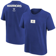Blue Golden State Warriors Jordan Brand Youth Courtside Statement 85 T-Shirt sale | NBA