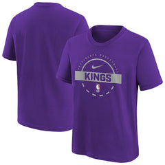 Purple Sacramento Kings Youth Practice T-Shirt | NBA