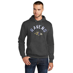 Baltimore Ravens Starter Arch Over Logo Pullover Hoodie | NFL US