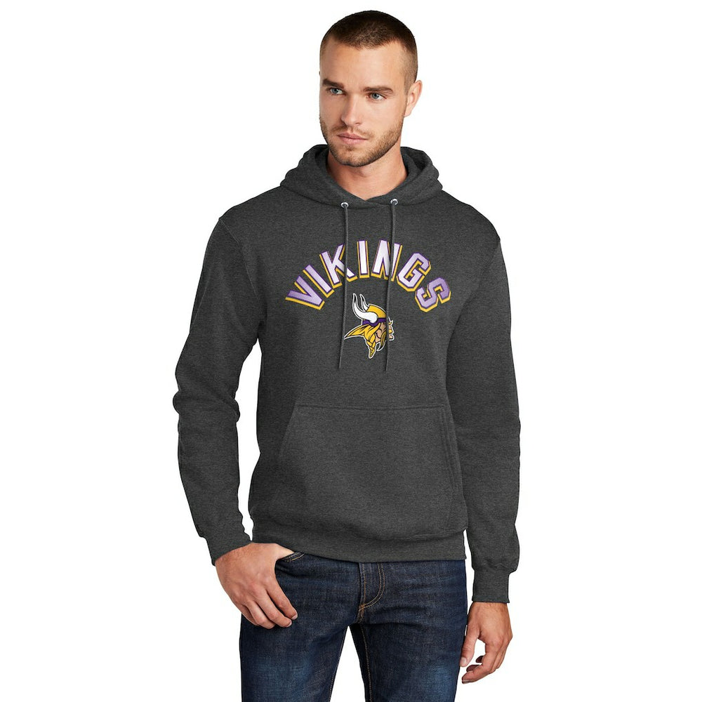 Minnesota Vikings Starter Arch Over Logo Pullover Hoodie | NFL US