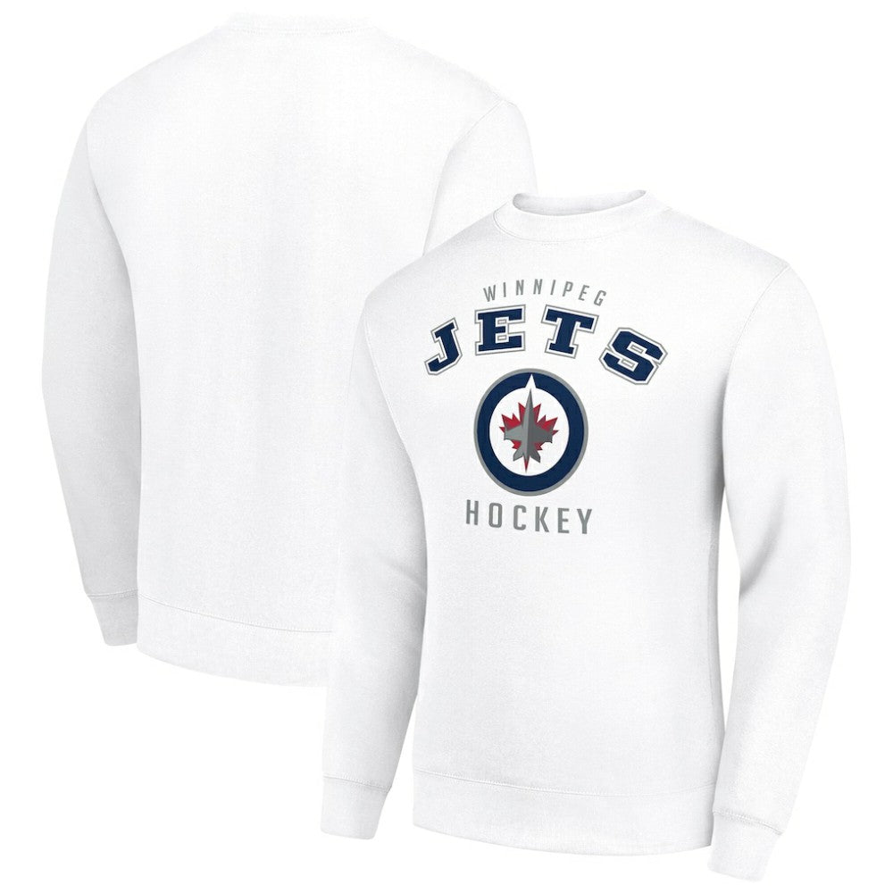 Winnipeg Jets Men's Starter Team Logo Fleece Pullover Sweatshirt -  NHL Sweatshirts