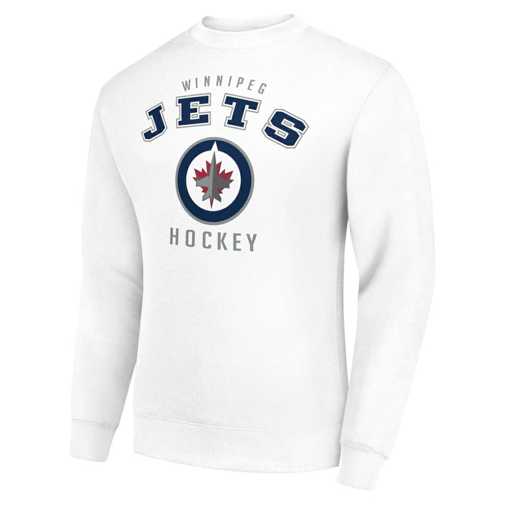 Winnipeg Jets Men's Starter Team Logo Fleece Pullover Sweatshirt -  NHL Sweatshirts