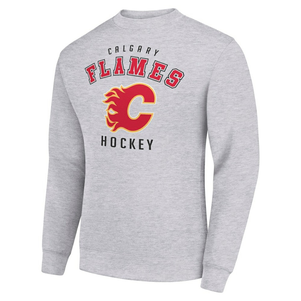 Calgary Flames Men's Starter Team Logo Fleece Pullover Sweatshirt -  NHL Sweatshirts