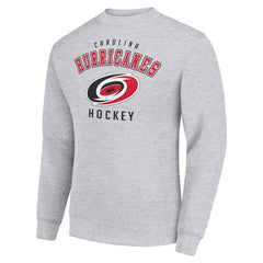 Carolina Hurricanes Men's Starter Team Logo Fleece Pullover Sweatshirt -  NHL Sweatshirts