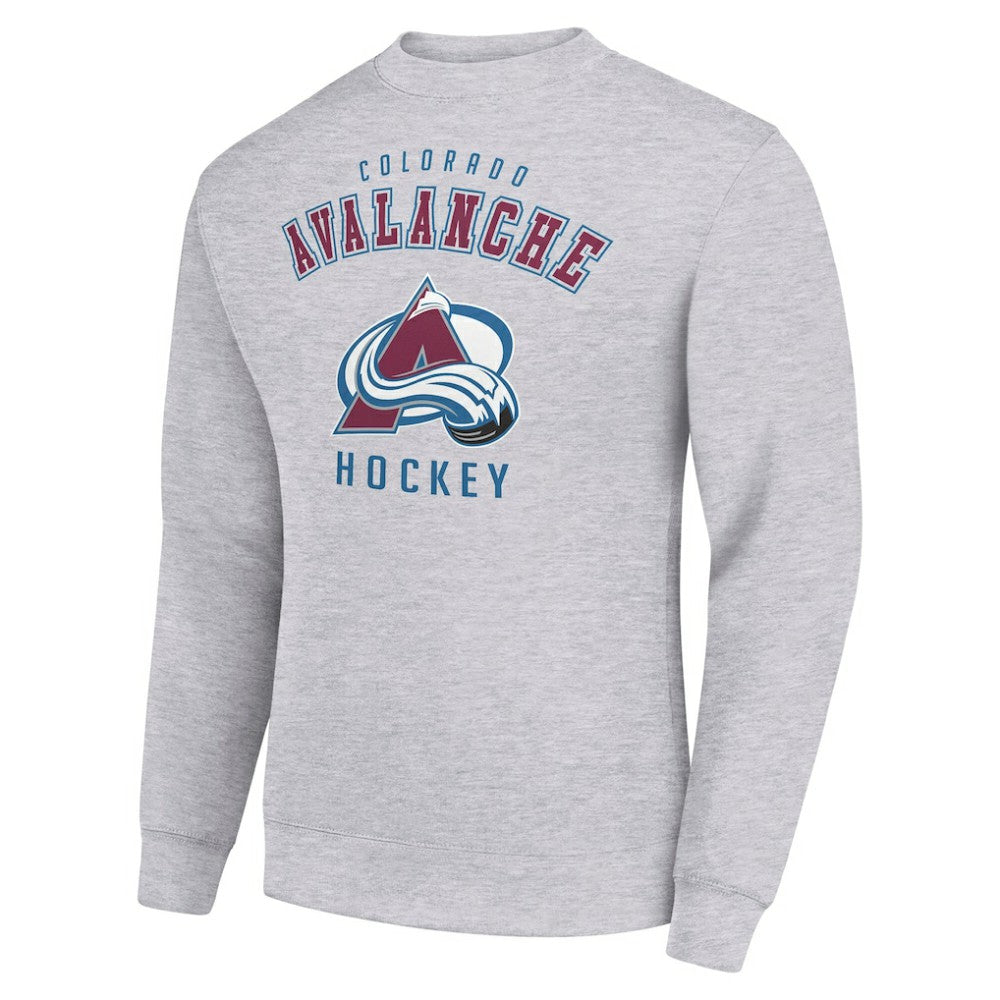 Colorado Avalanche Men's Starter Team Logo Fleece Pullover Sweatshirt -  NHL Sweatshirts