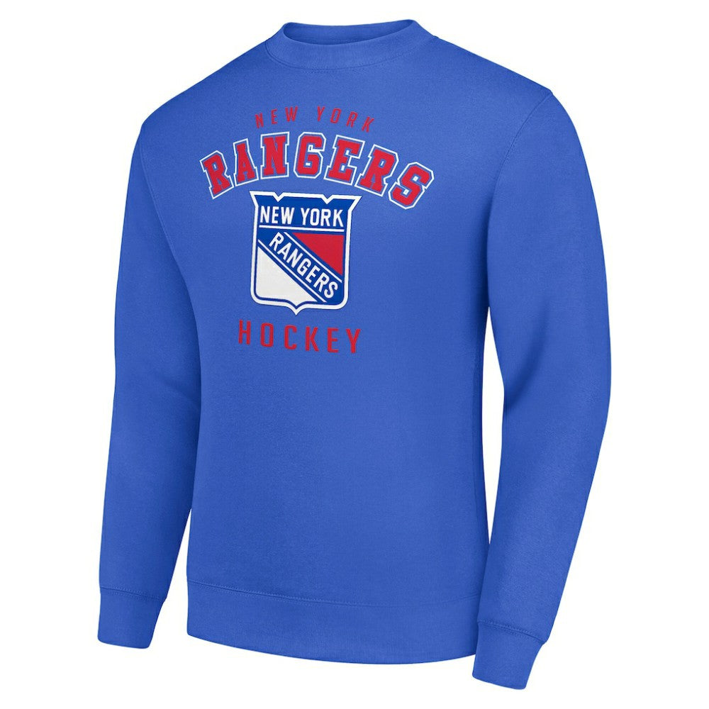 New York Rangers Men's Starter Team Logo Fleece Pullover Sweatshirt -  NHL Sweatshirts