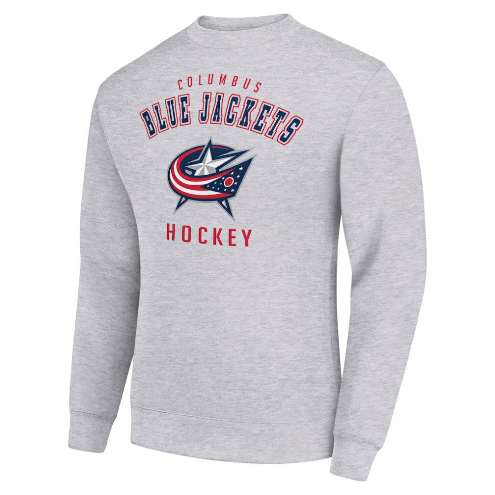 Columbus Blue Jackets Men's Starter Team Logo Fleece Pullover Sweatshirt -  NHL Sweatshirts