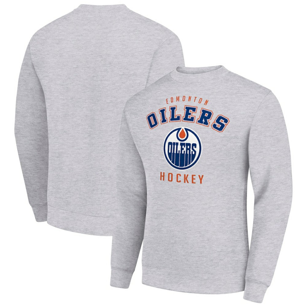 Edmonton Oilers Men's Starter Team Logo Fleece Pullover Sweatshirt -  NHL Sweatshirts