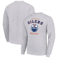 Edmonton Oilers Men's Starter Team Logo Fleece Pullover Sweatshirt -  NHL Sweatshirts