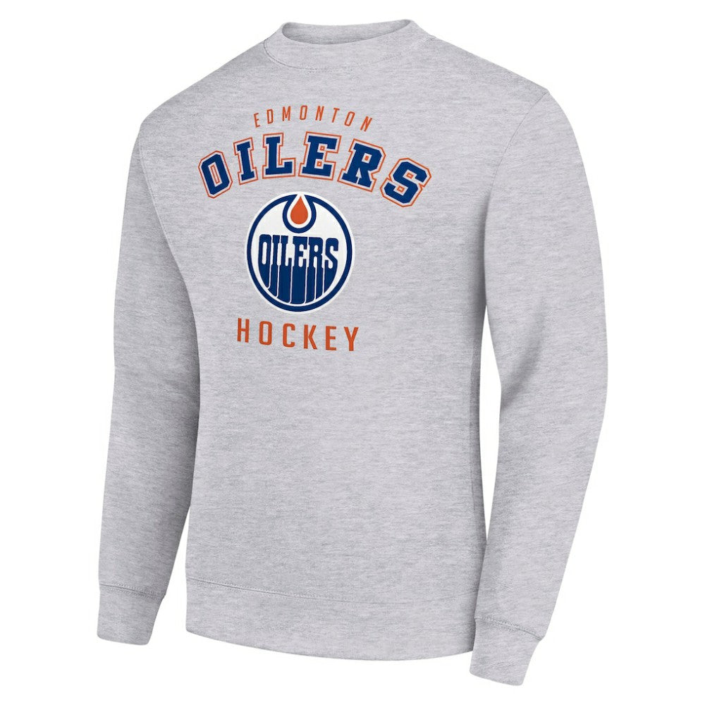 Edmonton Oilers Men's Starter Team Logo Fleece Pullover Sweatshirt -  NHL Sweatshirts