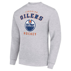 Edmonton Oilers Men's Starter Team Logo Fleece Pullover Sweatshirt -  NHL Sweatshirts