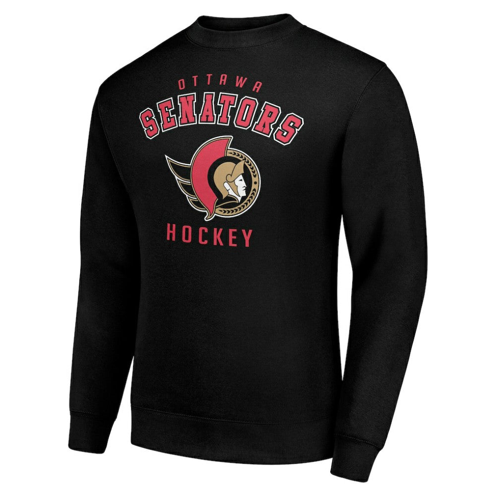 Ottawa Senators Men's Starter Team Logo Fleece Pullover Sweatshirt -  NHL Sweatshirts