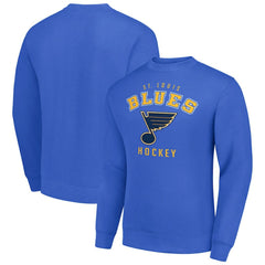 St. Louis Blues Men's Starter Team Logo Fleece Pullover Sweatshirt -  NHL Sweatshirts