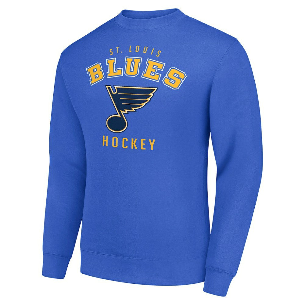 St. Louis Blues Men's Starter Team Logo Fleece Pullover Sweatshirt -  NHL Sweatshirts