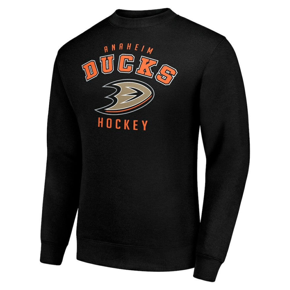 Anaheim Ducks Men's Starter Team Logo Fleece Pullover Sweatshirt -  NHL Sweatshirts