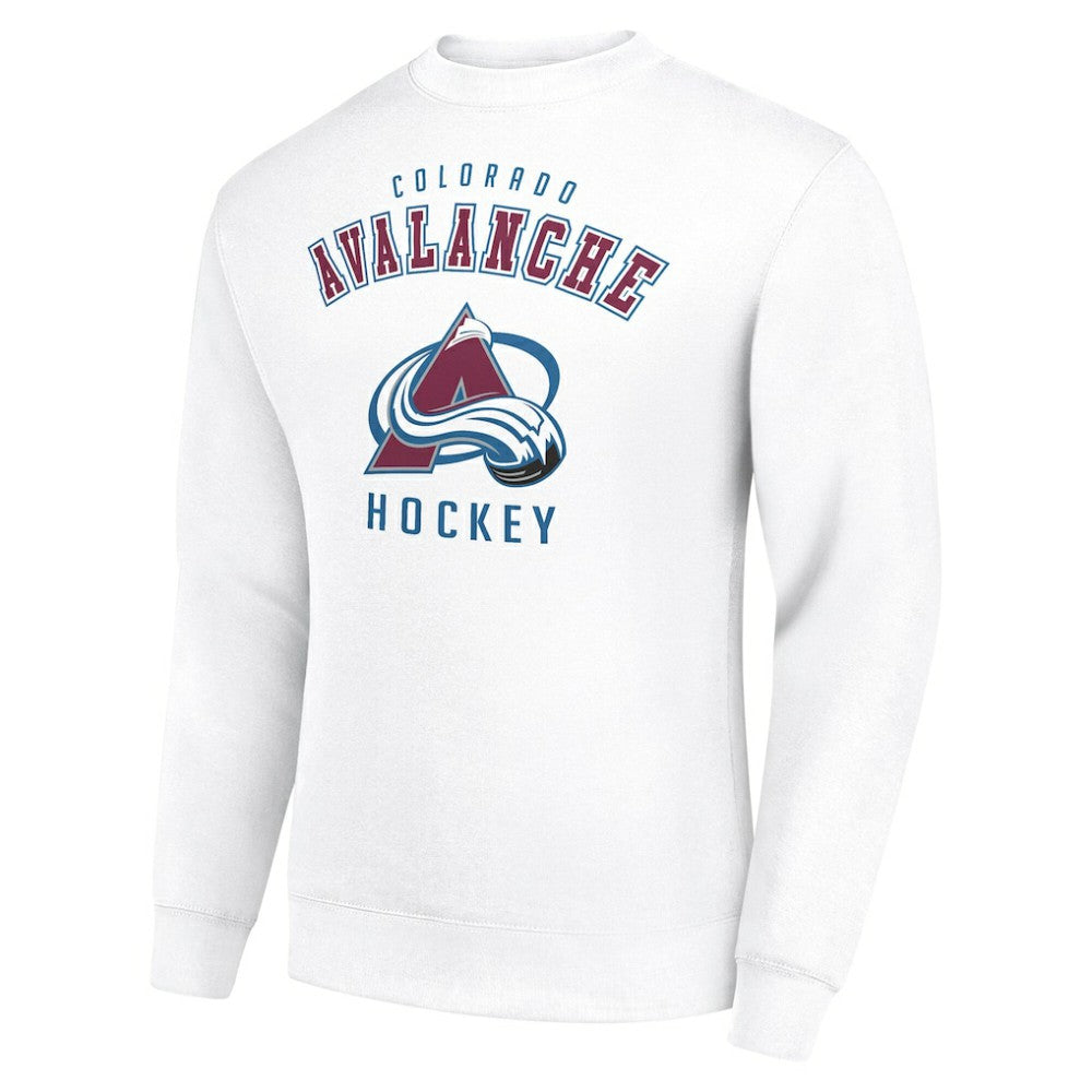 Colorado Avalanche Men's Starter Team Logo Fleece Pullover Sweatshirt -  NHL Sweatshirts