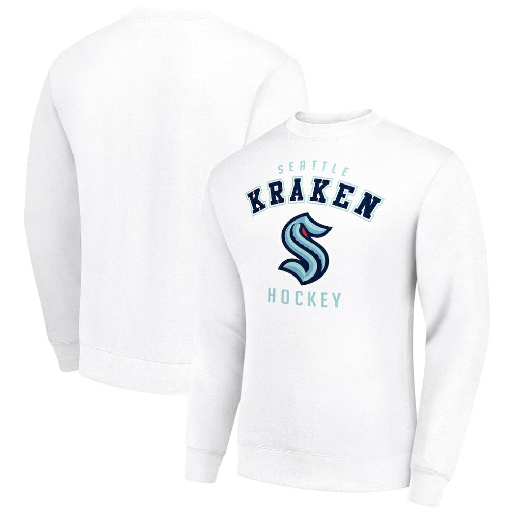 Seattle Kraken Men's Starter Team Logo Fleece Pullover Sweatshirt -  NHL Sweatshirts