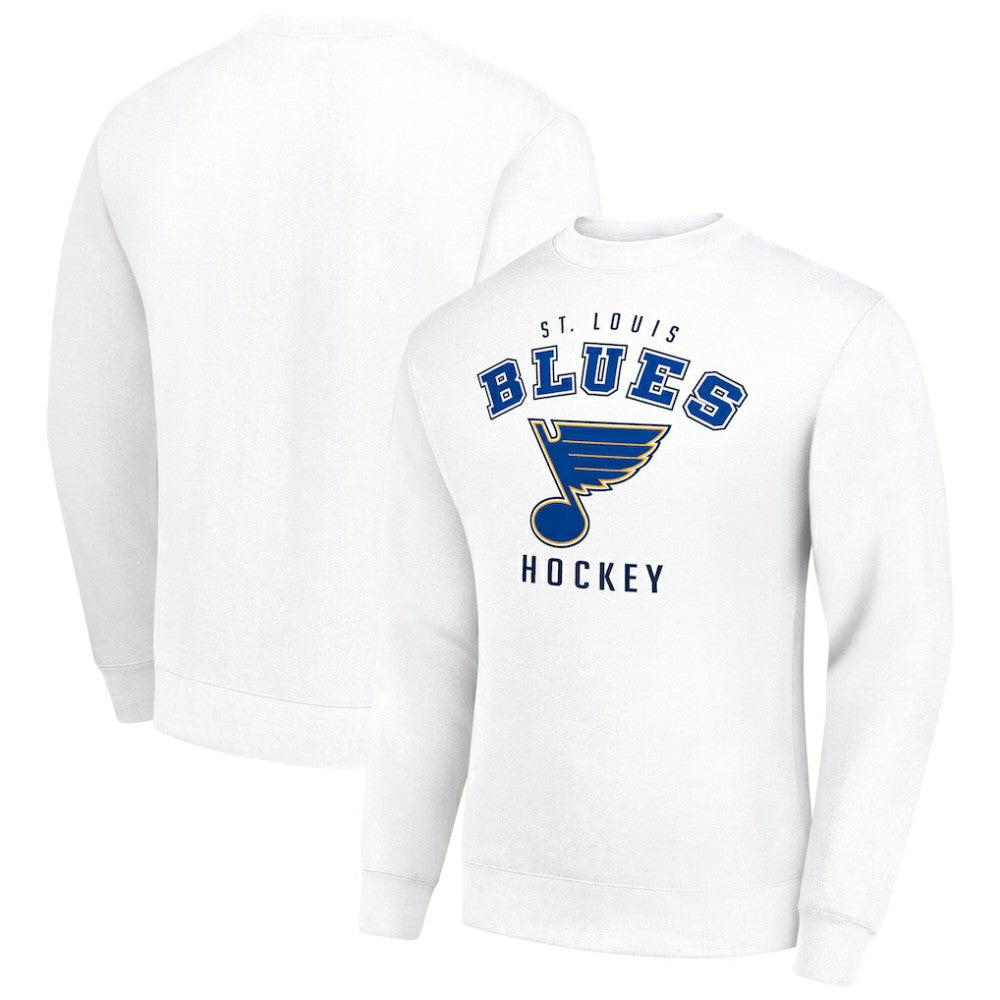St. Louis Blues Men's Starter Team Logo Fleece Pullover Sweatshirt -  NHL Sweatshirts