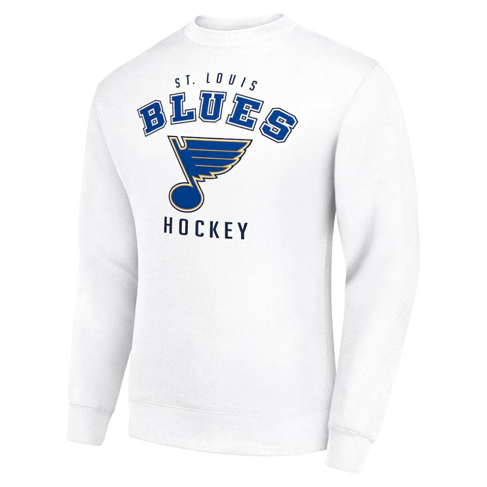 St. Louis Blues Men's Starter Team Logo Fleece Pullover Sweatshirt -  NHL Sweatshirts