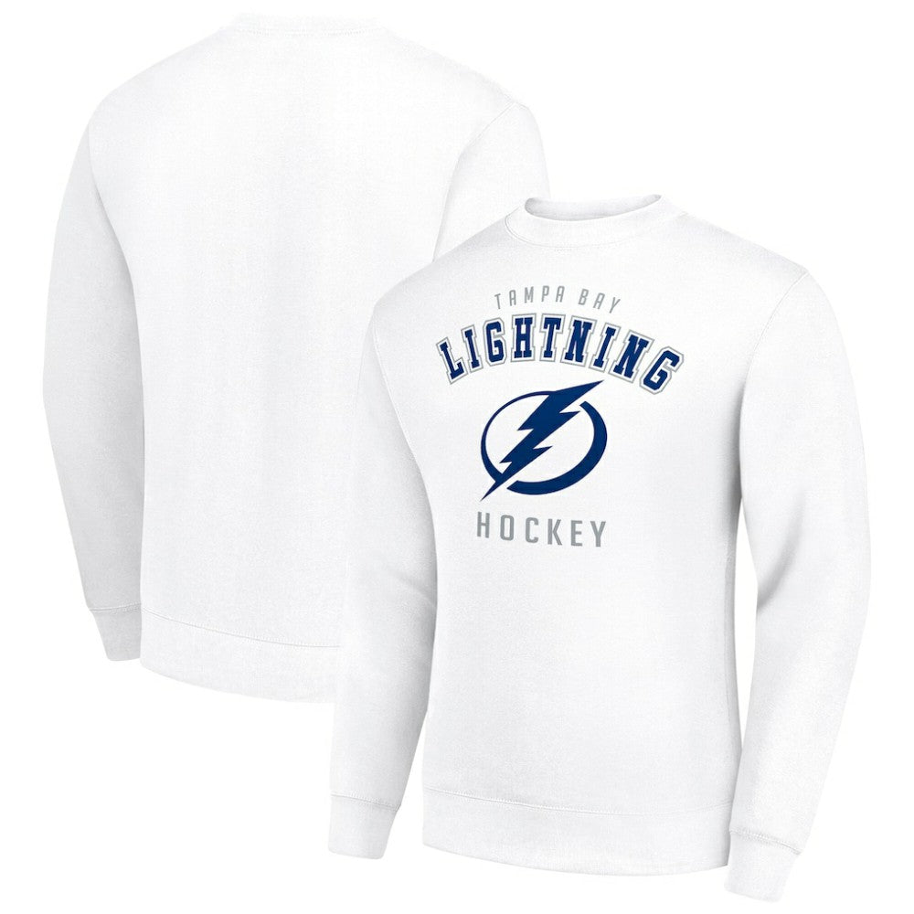 Tampa Bay Lightning Men's Starter Team Logo Fleece Pullover Sweatshirt -  NHL Sweatshirts