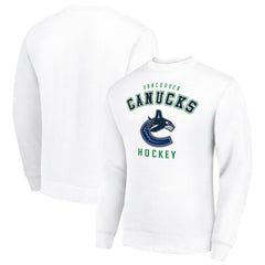 Vancouver Canucks Men's Starter Team Logo Fleece Pullover Sweatshirt -  NHL Sweatshirts
