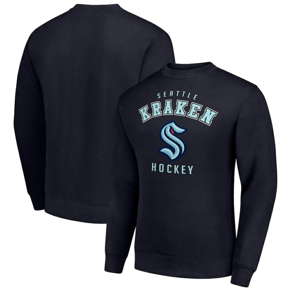 Seattle Kraken Men's Starter Team Logo Fleece Pullover Sweatshirt -  NHL Sweatshirts