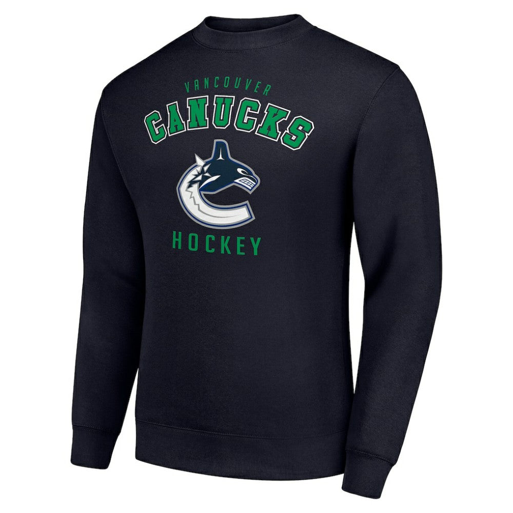 Vancouver Canucks Men's Starter Team Logo Fleece Pullover Sweatshirt -  NHL Sweatshirts