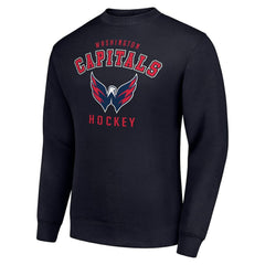 Washington Capitals Men's Starter Team Logo Fleece Pullover Sweatshirt -  NHL Sweatshirts