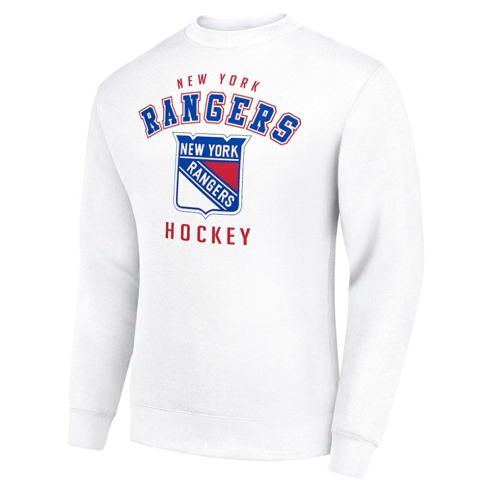 New York Rangers Men's Starter Team Logo Fleece Pullover Sweatshirt -  NHL Sweatshirts