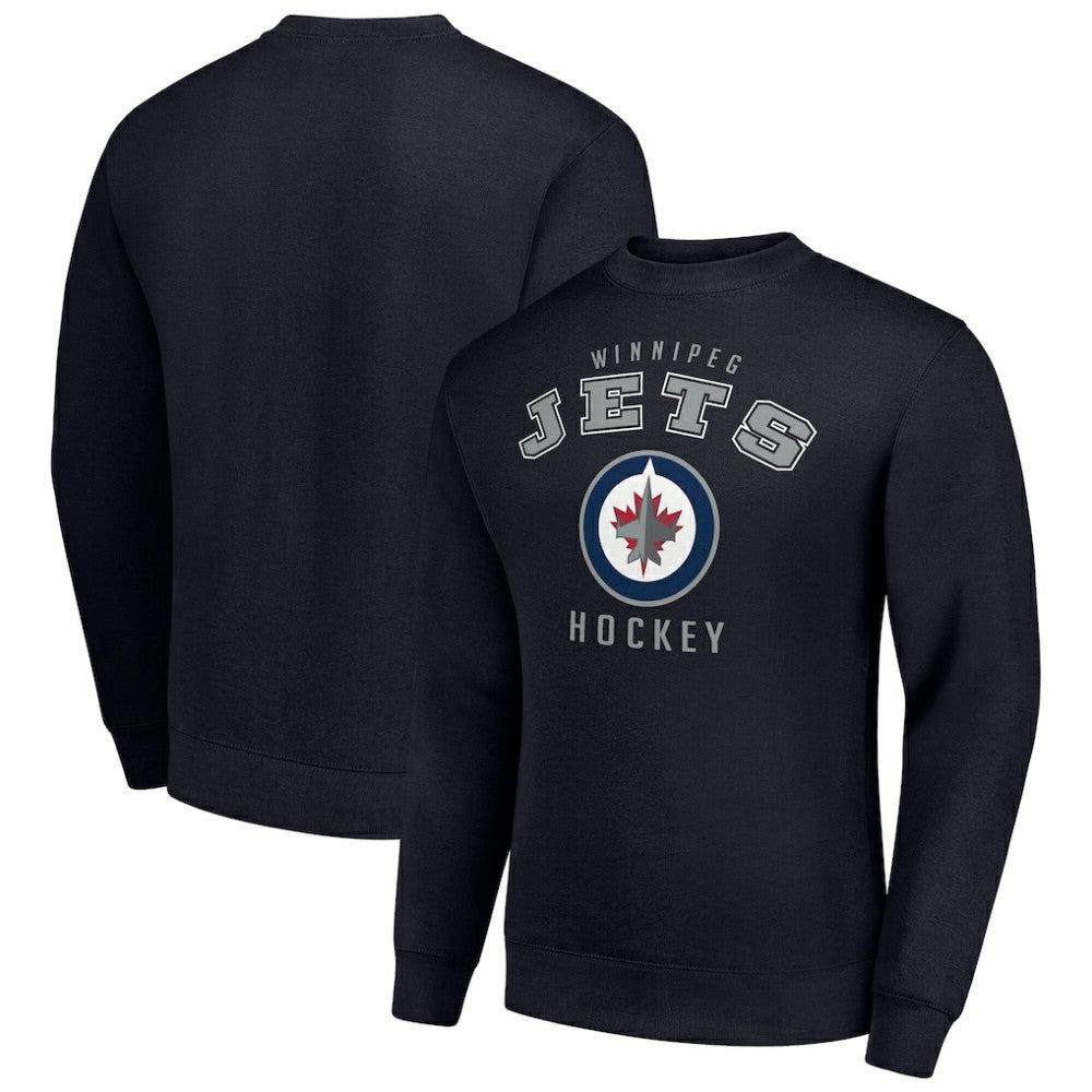 Winnipeg Jets Men's Starter Team Logo Fleece Pullover Sweatshirt -  NHL Sweatshirts