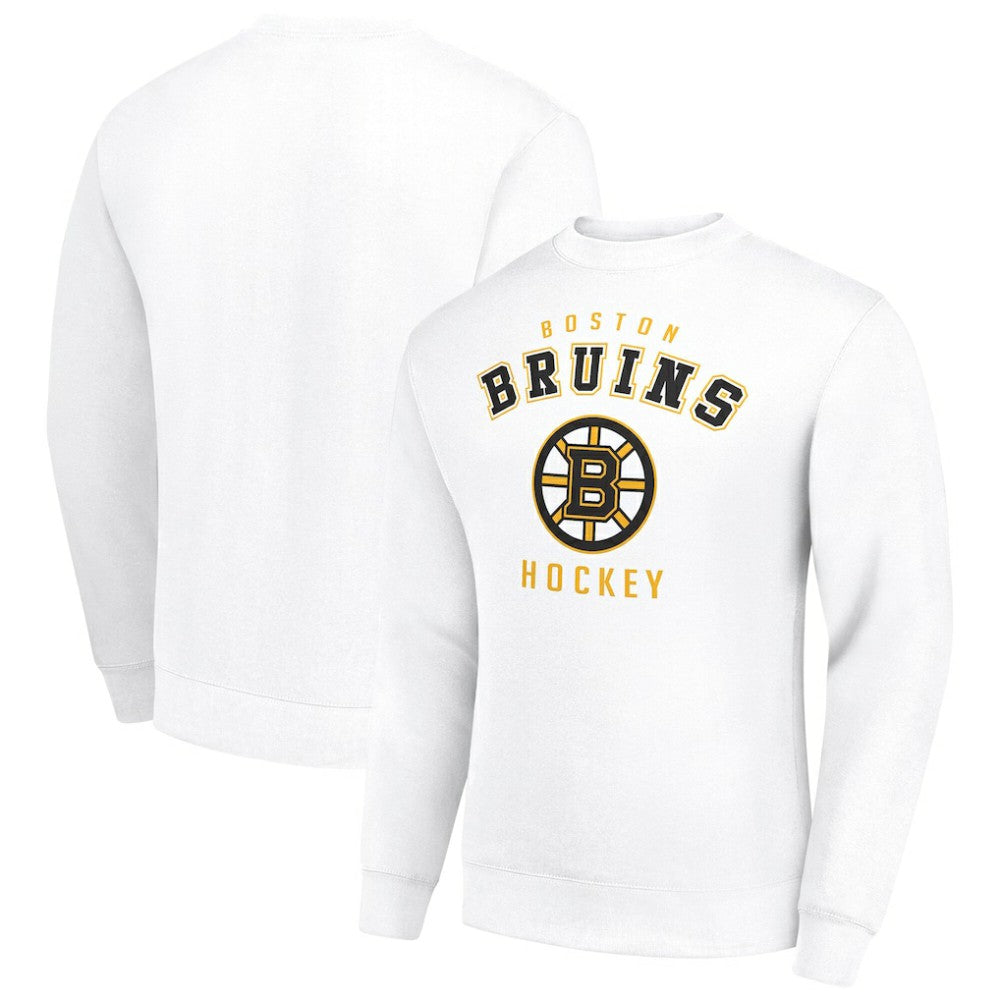 Boston Bruins Men's Starter Team Logo Fleece Pullover Sweatshirt -  NHL Sweatshirts