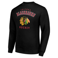 Chicago Blackhawks Men's Starter Team Logo Fleece Pullover Sweatshirt -  NHL Sweatshirts