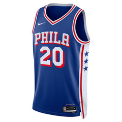 Royal Jared McCain Philadelphia 76ers Swingman Jersey | NBA