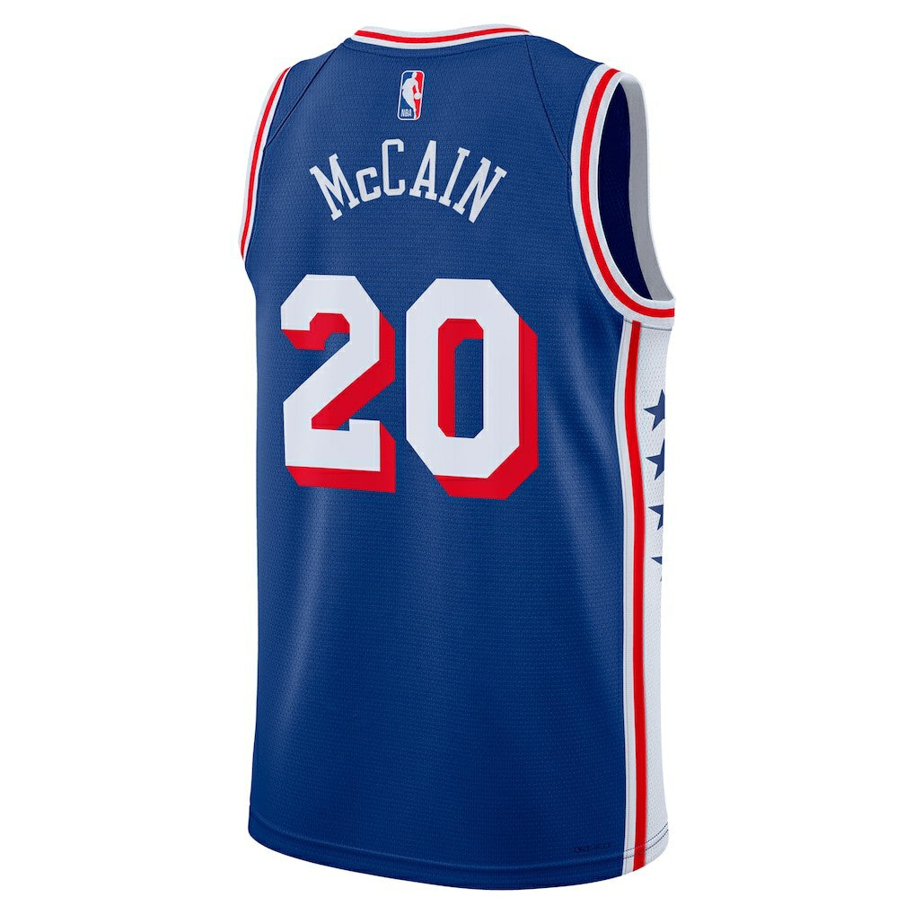 Royal Jared McCain Philadelphia 76ers Swingman Jersey | NBA