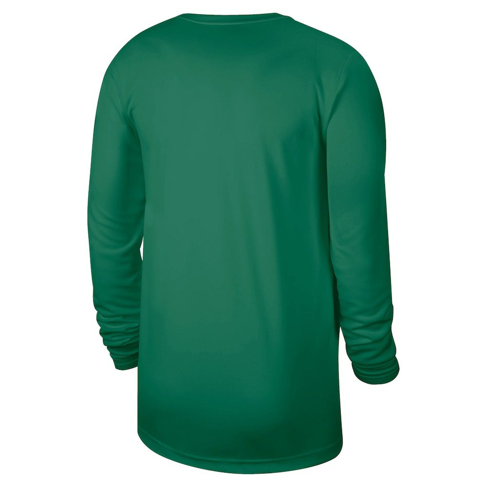 Kelly Green Boston Celtics 2025/26 On-Court Flare Dri-FIT Practice Long Sleeve Tri-Blend T-Shirt | NBA