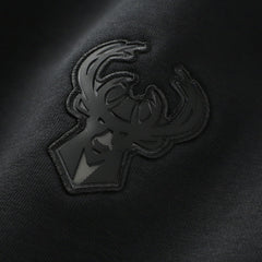 Black Milwaukee Bucks Authentic Standard Issue Travel Dri-FIT Sweatshirt | NBA