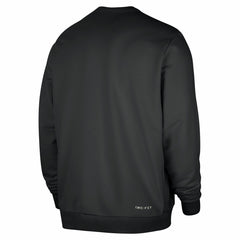 Black New York Knicks Authentic Standard Issue Travel Dri-FIT Sweatshirt | NBA