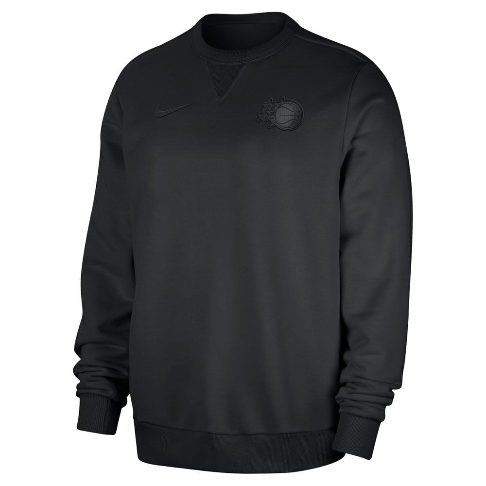 Black Orlando Magic Authentic Standard Issue Travel Dri-FIT Sweatshirt | NBA