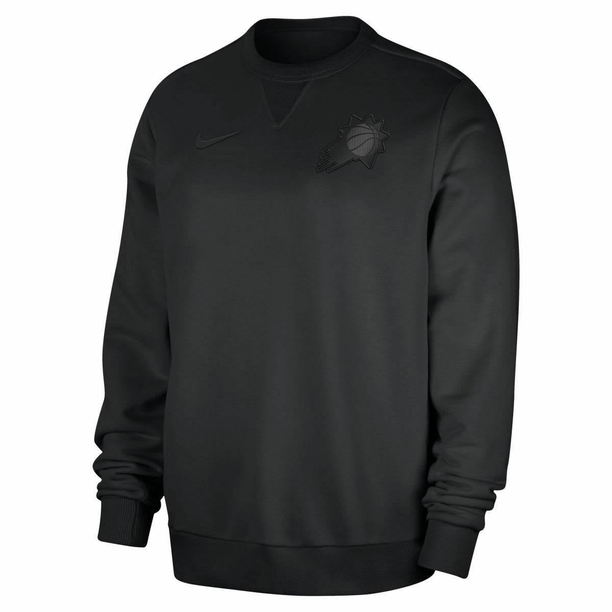 Black Phoenix Suns Authentic Standard Issue Travel Dri-FIT Sweatshirt | NBA