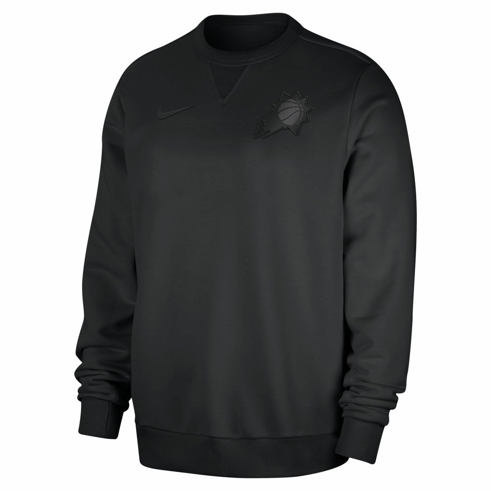 Black Phoenix Suns Authentic Standard Issue Travel Dri-FIT Sweatshirt | NBA