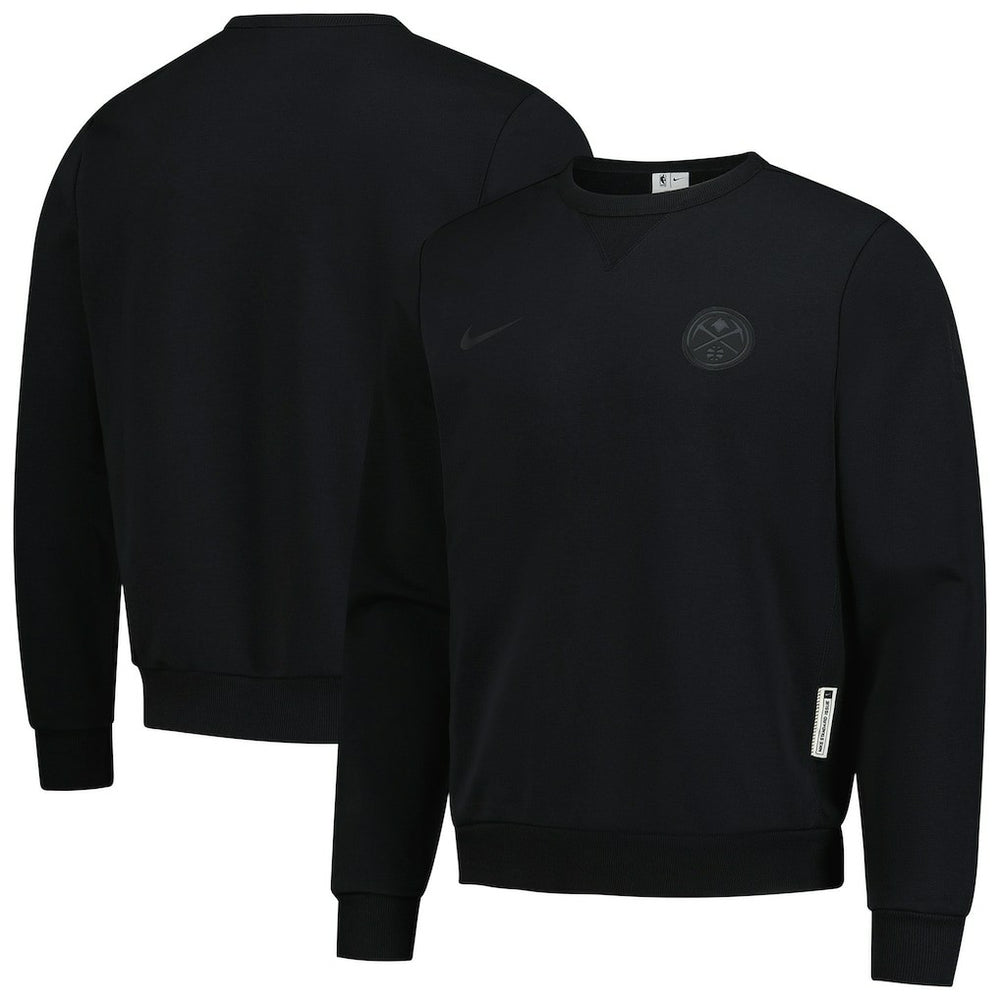 Black Denver Nuggets Authentic Standard Issue Travel Dri-FIT Sweatshirt sale | NBA