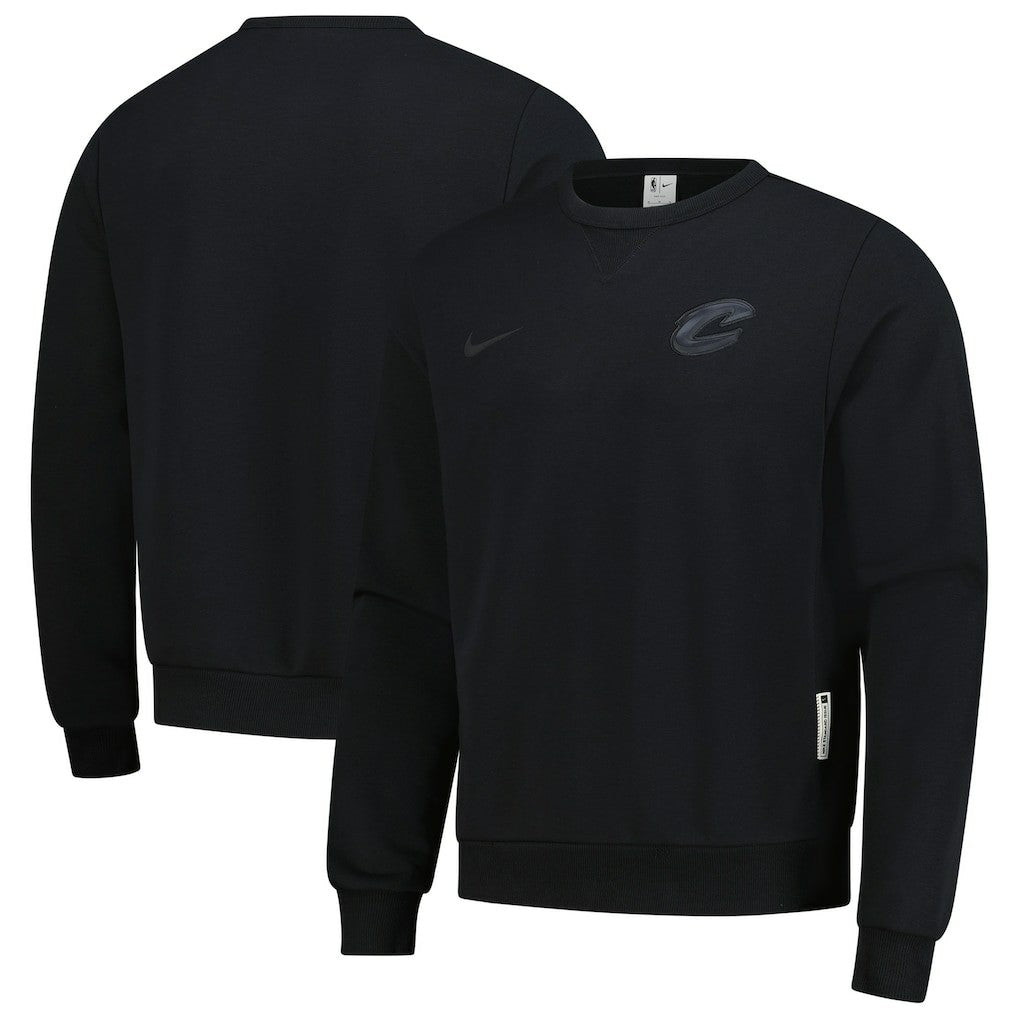 Black Cleveland Cavaliers Authentic Standard Issue Travel Dri-FIT Sweatshirt sale | NBA