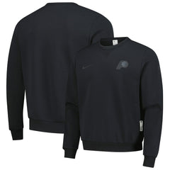Black Indiana Pacers Authentic Standard Issue Travel Dri-FIT Sweatshirt | NBA