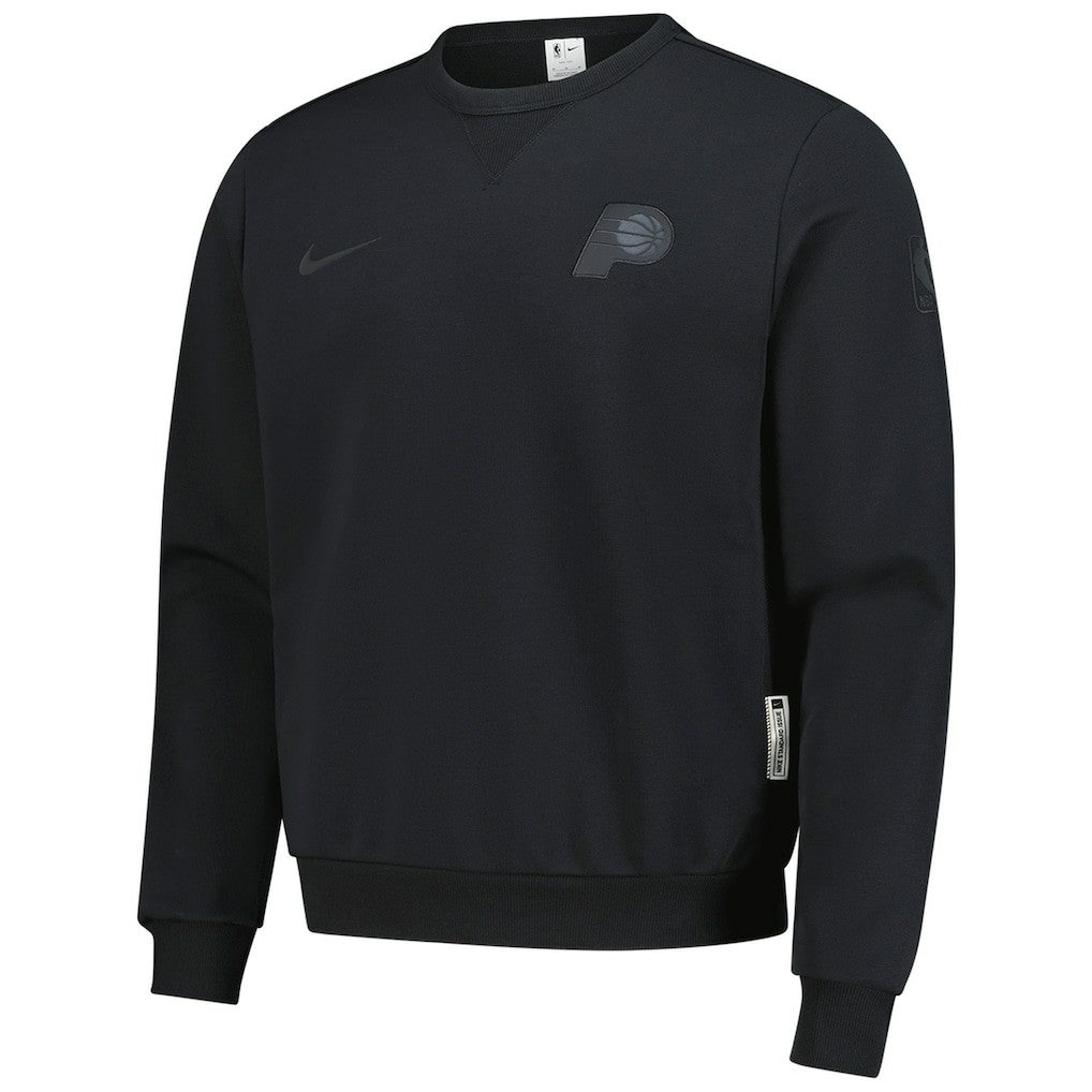 Black Indiana Pacers Authentic Standard Issue Travel Dri-FIT Sweatshirt | NBA