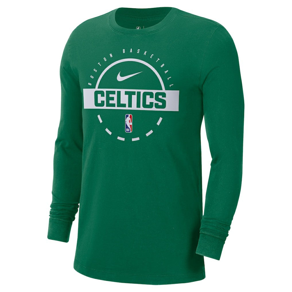 Kelly Green Boston Celtics Authentic Long Sleeve Practice T-Shirt | NBA