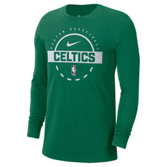 Kelly Green Boston Celtics Authentic Long Sleeve Practice T-Shirt | NBA