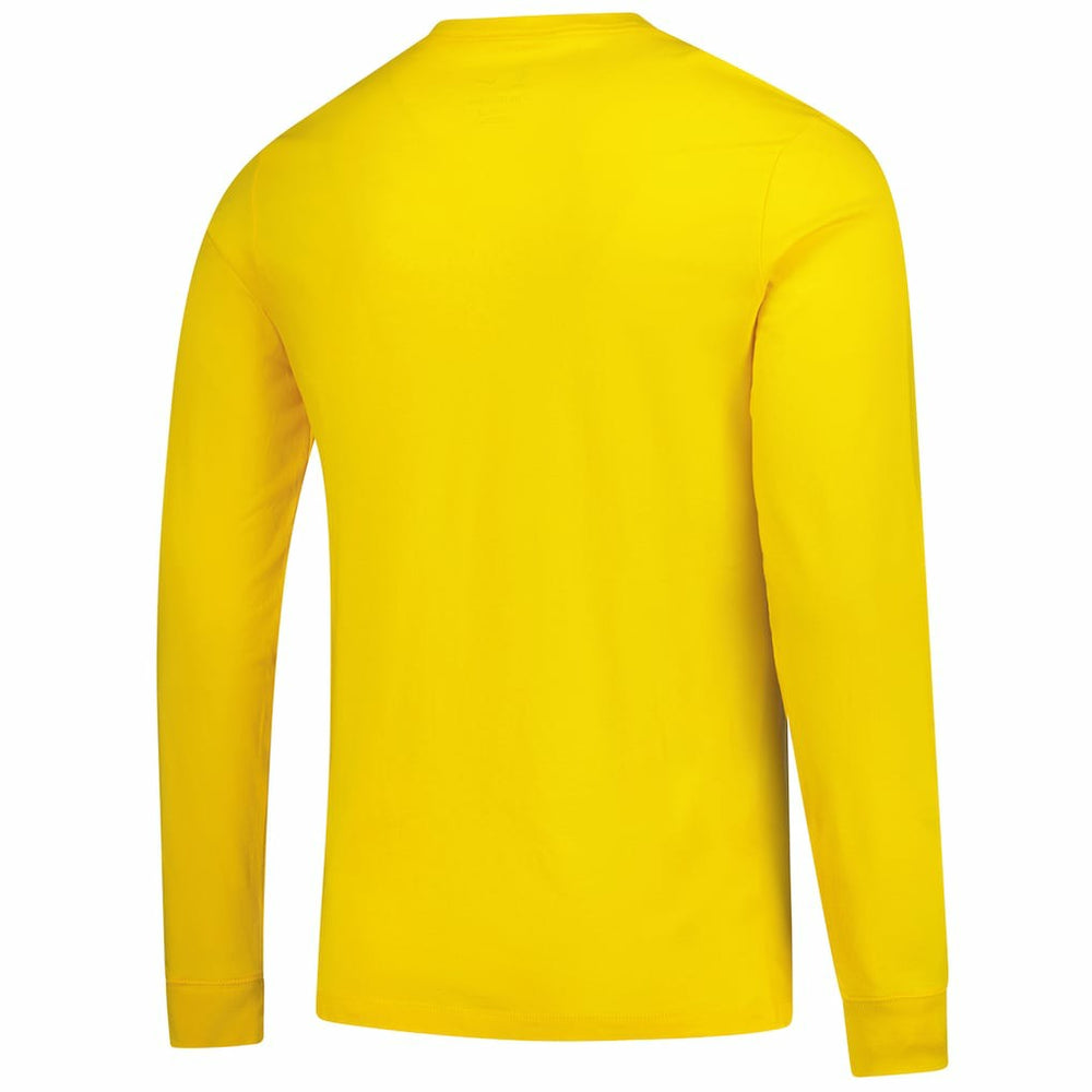Gold Indiana Pacers Authentic Long Sleeve Practice T-Shirt | NBA
